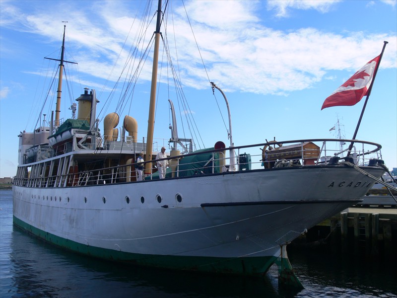 The Acadia museum ship